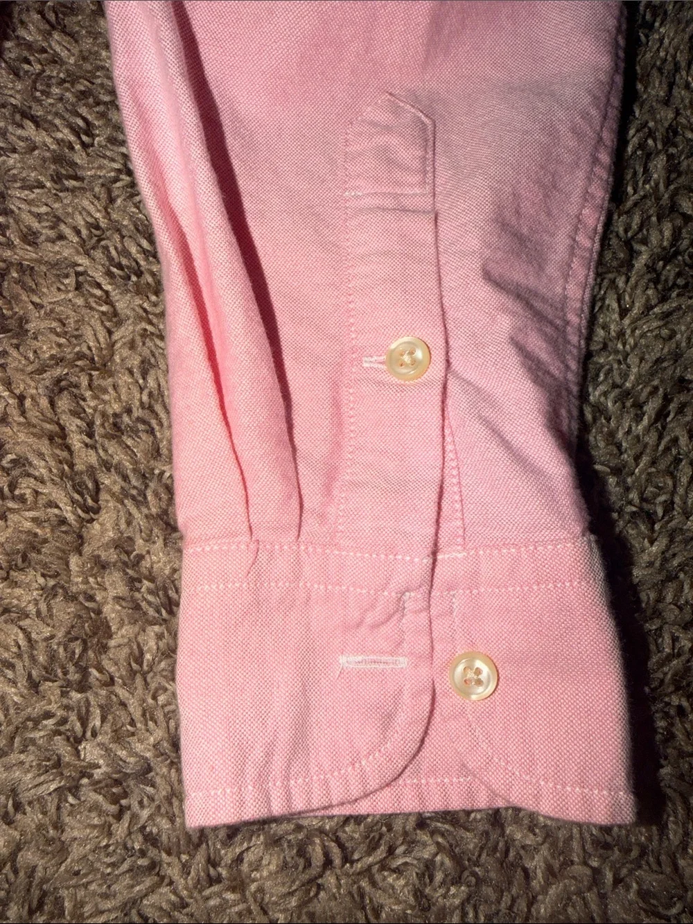 Ralph Lauren Light Pink Button-Down Shirt for Kids